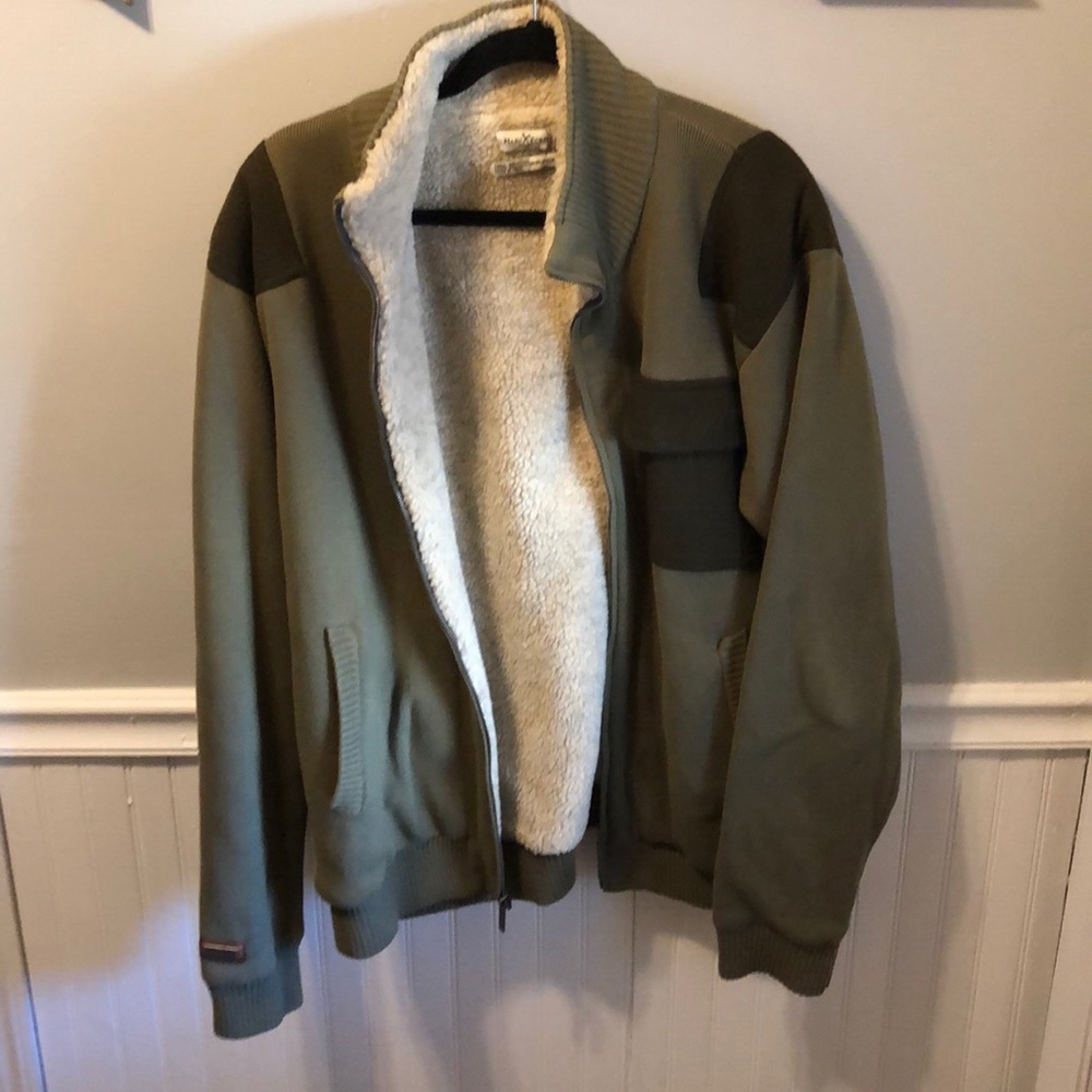 Marc ecko Sherpa lined jacket